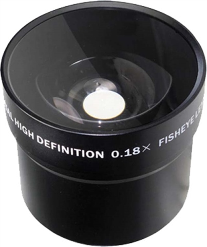 MEIHE Objectif Fisheye Grand Angle 58mm 0.21X pour Canon / Nikon / Sony